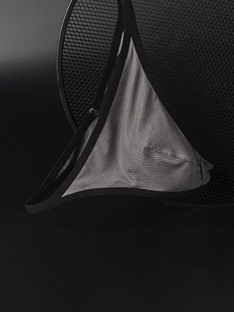 2 Pack Men's Low-Rise Eco-Friendly Lightweight Thong | dmunderwear detail image 5