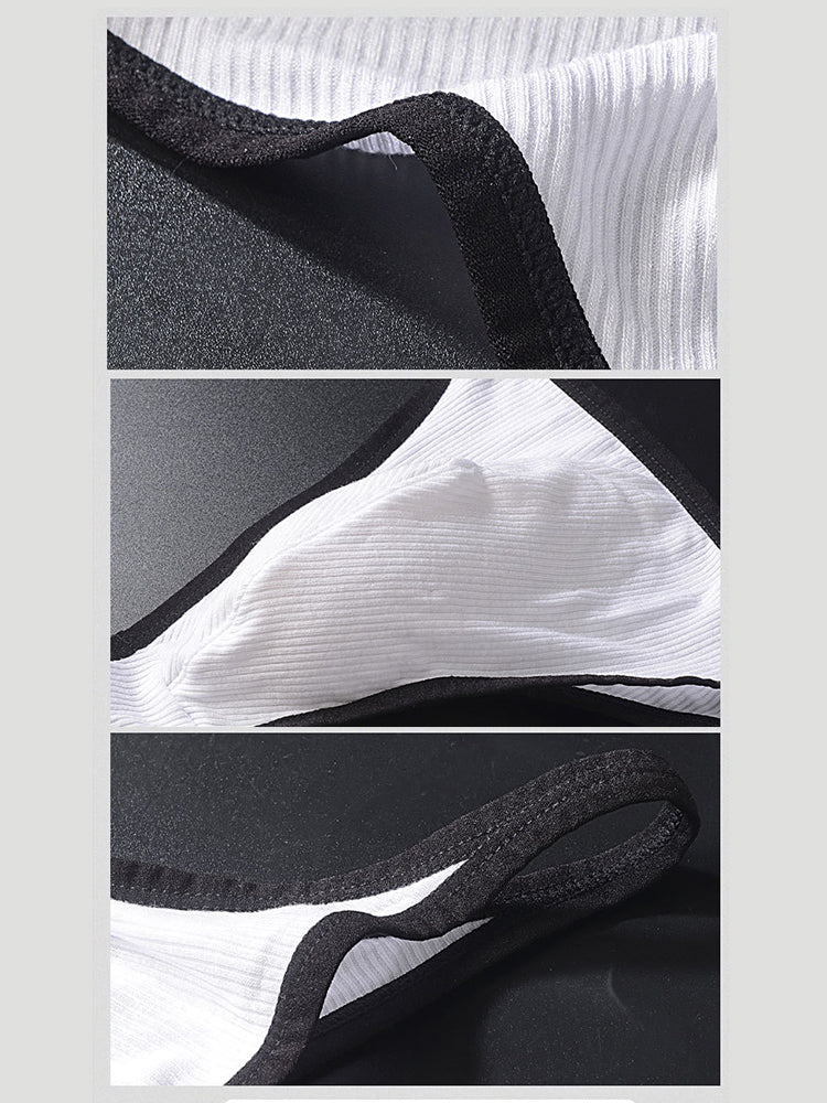 2 Pack Men's Low-Rise Eco-Friendly Lightweight Thong | dmunderwear detail image 7