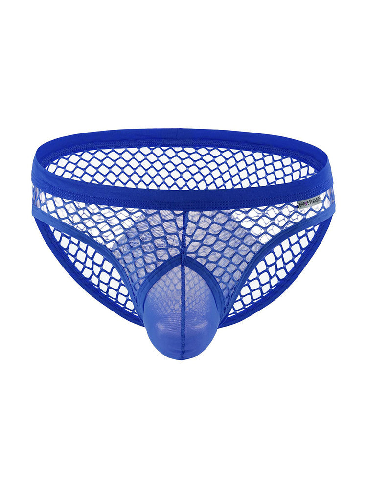 2 Pack Men's Low-Rise Mesh Breathable Bikini | dmunderwear
