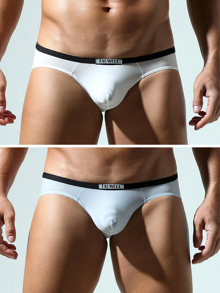 2-pack Men's Low-rise Nylon Briefs | dmunderwear detail image 16
