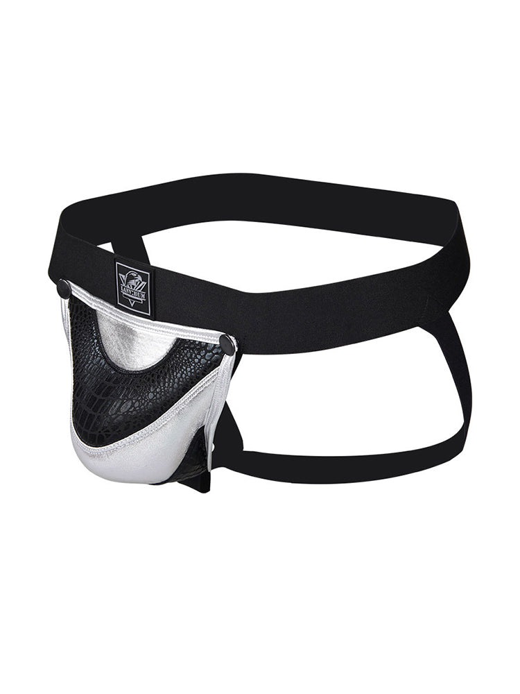 2 Pack Men's Low-Rise Sexy Contoured Pouch Lightweight Jockstrap | dmunderwear detail image 10