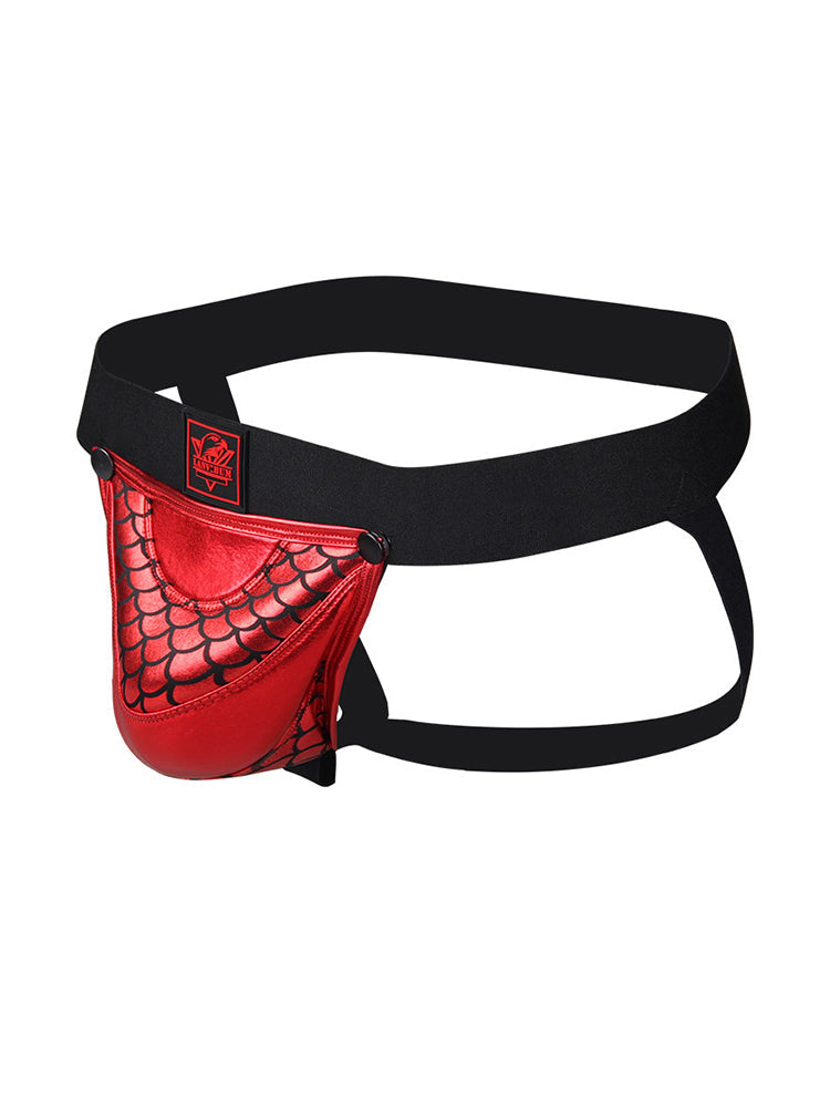 2 Pack Men's Low-Rise Sexy Contoured Pouch Lightweight Jockstrap | dmunderwear detail image 13