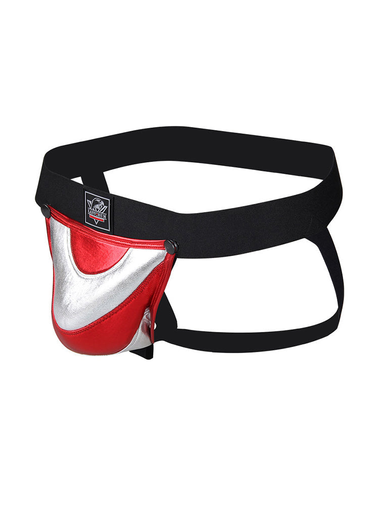 2 Pack Men's Low-Rise Sexy Contoured Pouch Lightweight Jockstrap | dmunderwear detail image 15
