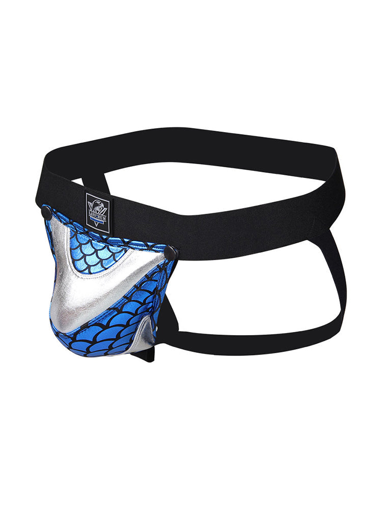 2 Pack Men's Low-Rise Sexy Contoured Pouch Lightweight Jockstrap | dmunderwear detail image 18