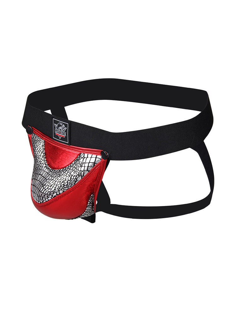 2 Pack Men's Low-Rise Sexy Contoured Pouch Lightweight Jockstrap | dmunderwear detail image 20