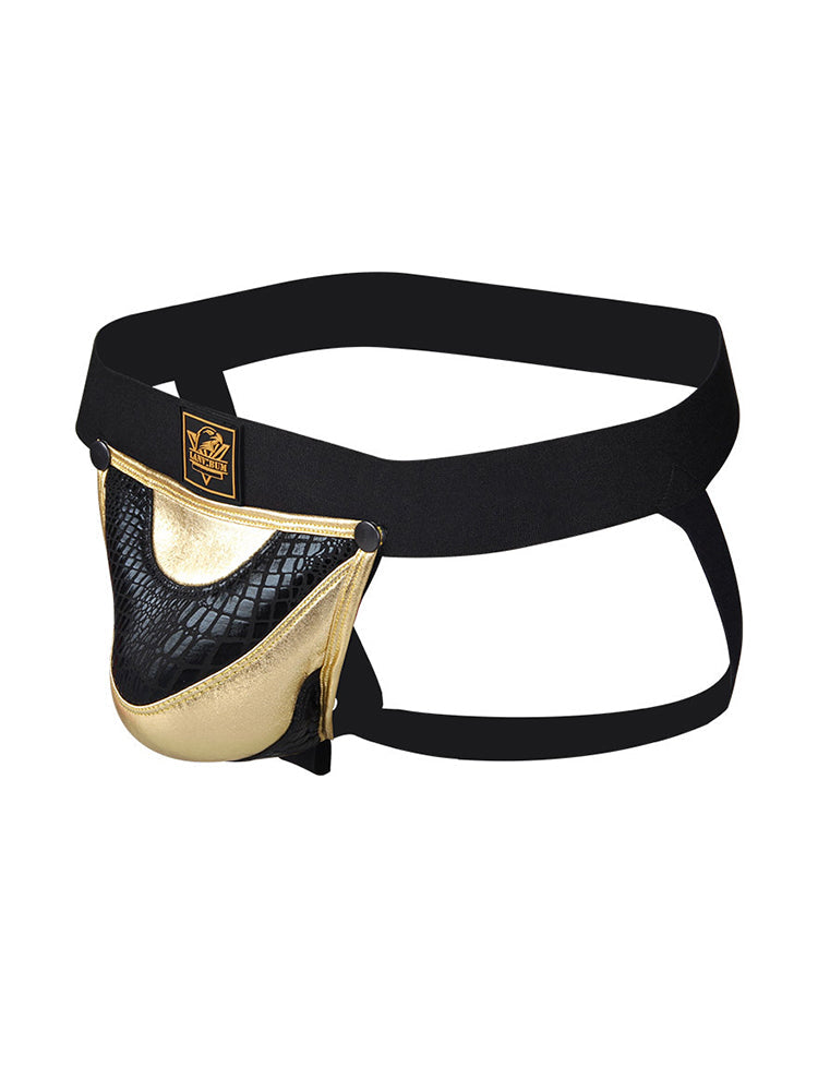 2 Pack Men's Low-Rise Sexy Contoured Pouch Lightweight Jockstrap | dmunderwear detail image 5
