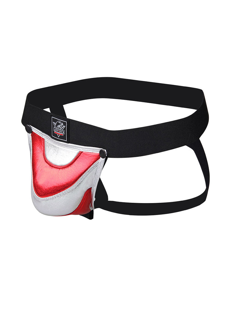2 Pack Men's Low-Rise Sexy Contoured Pouch Lightweight Jockstrap | dmunderwear detail image 7