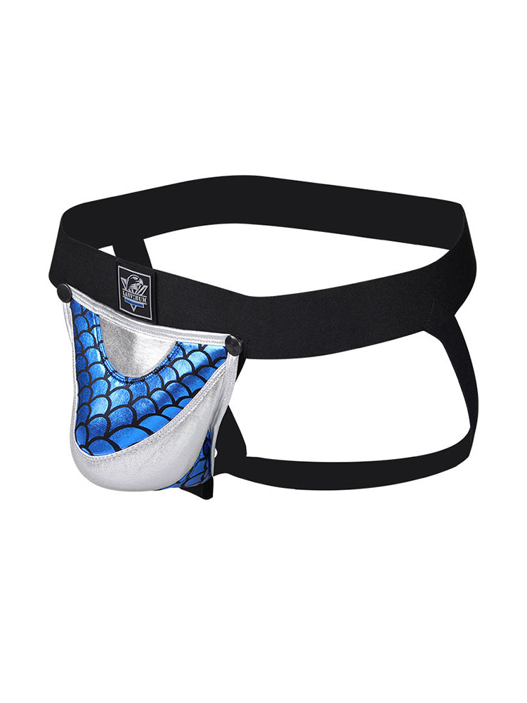 2 Pack Men's Low-Rise Sexy Contoured Pouch Lightweight Jockstrap | dmunderwear detail image 9