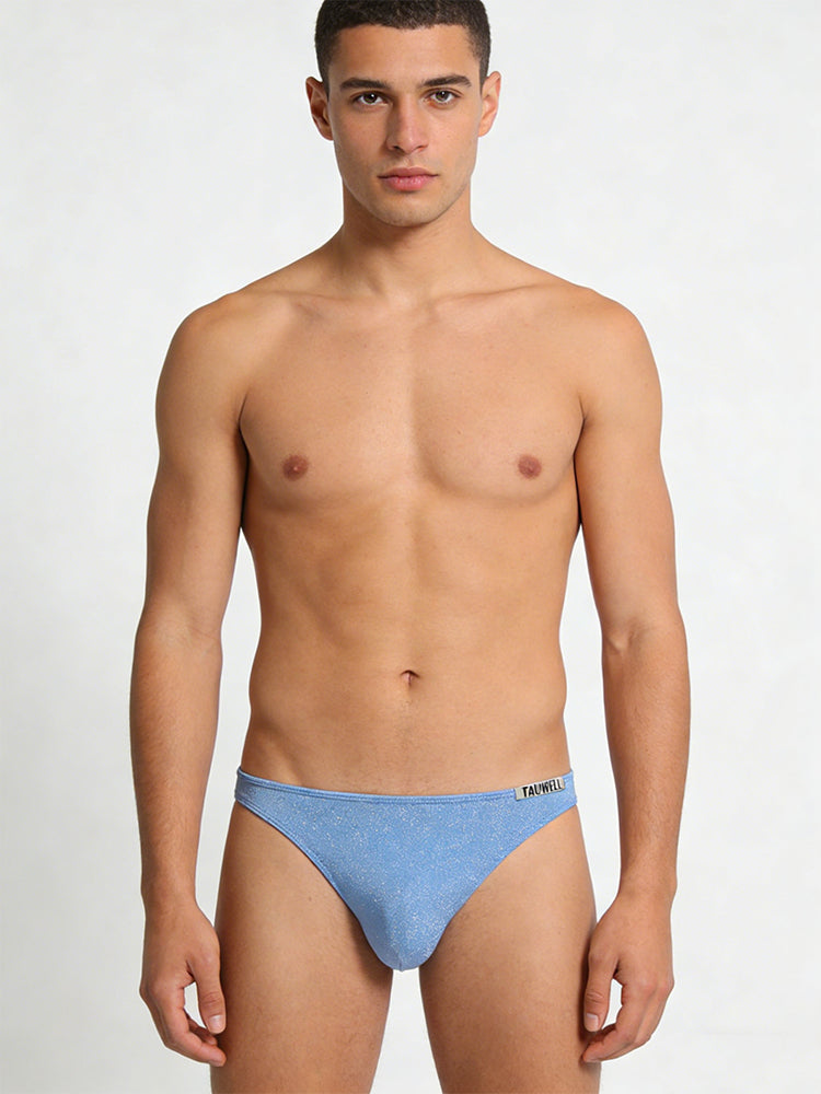 2 Pack Men's Low-Rise Sexy Solid Color Skin-Friendly Briefs | dmunderwear