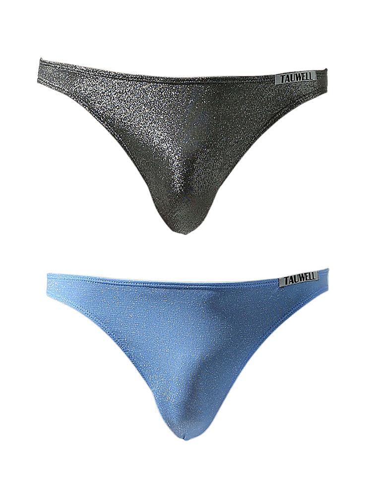 2 Pack Men's Low-Rise Sexy Solid Color Skin-Friendly Briefs | dmunderwear detail image 12