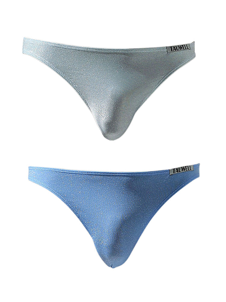 2 Pack Men's Low-Rise Sexy Solid Color Skin-Friendly Briefs | dmunderwear detail image 7