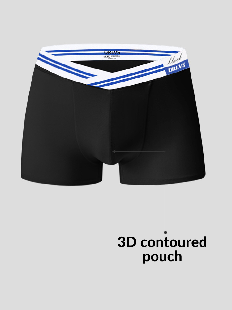 2 Pack Men's Low-Rise Sport Modal Trunks | dmunderwear detail image 11