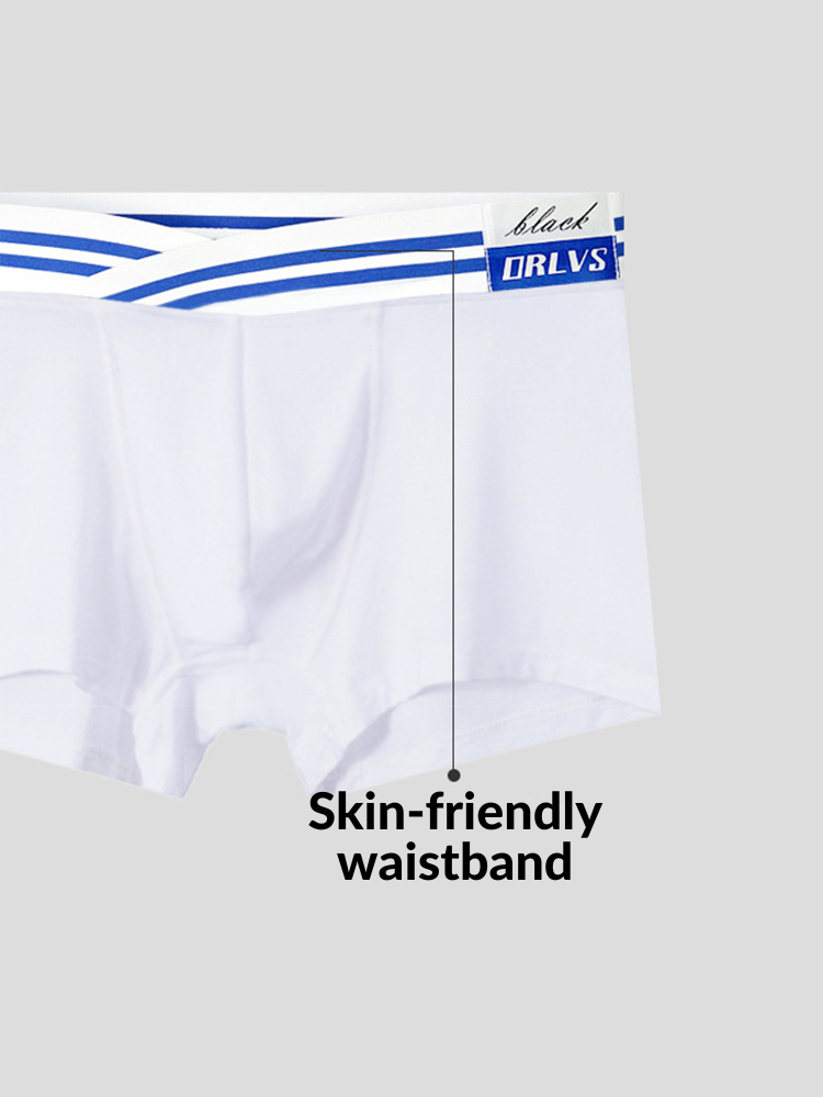 2 Pack Men's Low-Rise Sport Modal Trunks | dmunderwear detail image 12