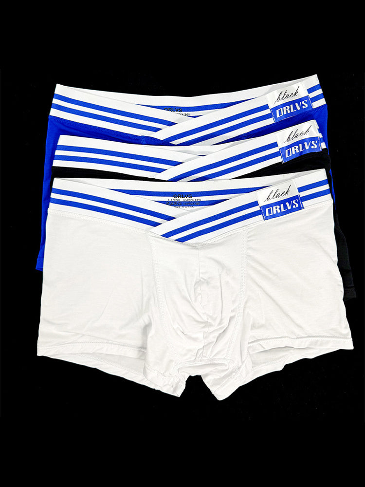 2 Pack Men's Low-Rise Sport Modal Trunks | dmunderwear detail image 15