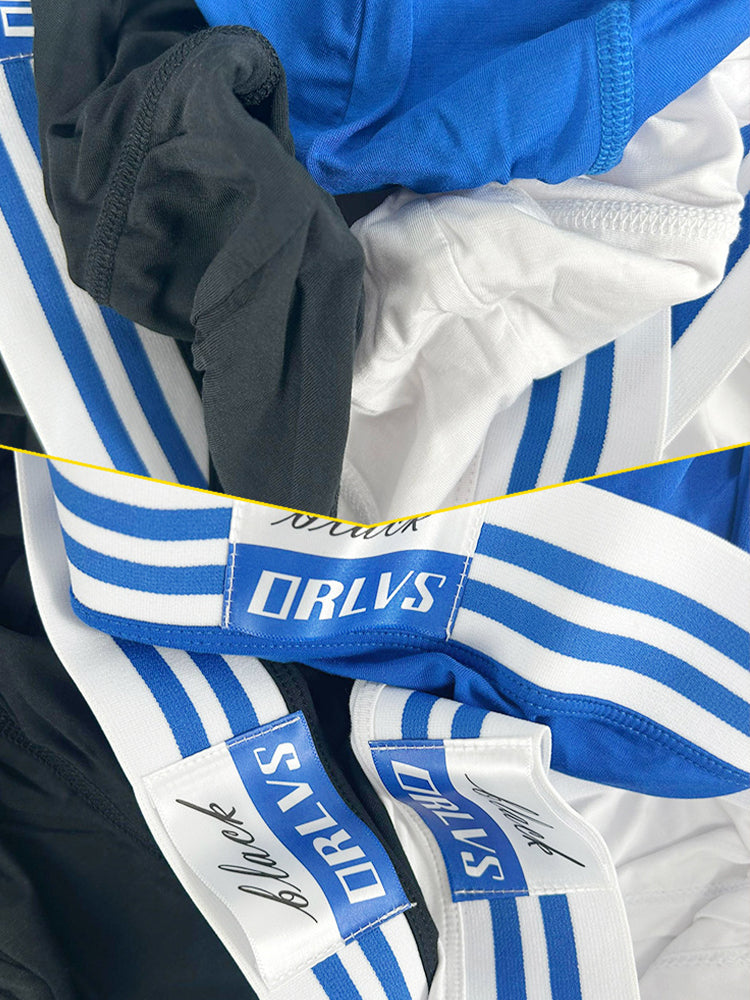 2 Pack Men's Low-Rise Sport Modal Trunks | dmunderwear detail image 4