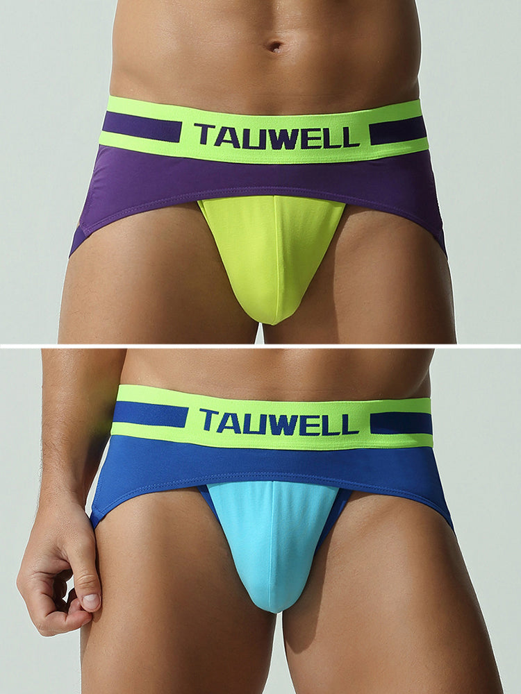 2 Pack Men's Low-Rise Stretch Fit Soft-Touch Quick-Dry Jockstrap | dmunderwear detail image 7