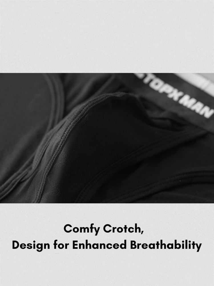 2 Pack Men's Low-Rise U-Shaped Solid Color Ultra-Soft Support Briefs | dmunderwear detail image 10