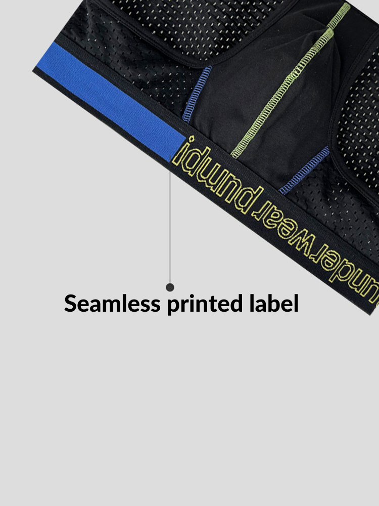 2 Pack Men's Mesh Loose Fit Sport Low-Rise Briefs | dmunderwear detail image 15