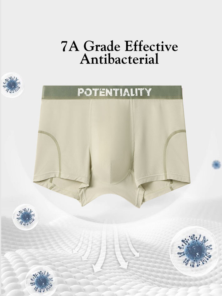 2 Pack Men's Mid-Rise Ultra-Soft Modal Antibacterial High-Stretch Trunks | dmunderwear detail image 5
