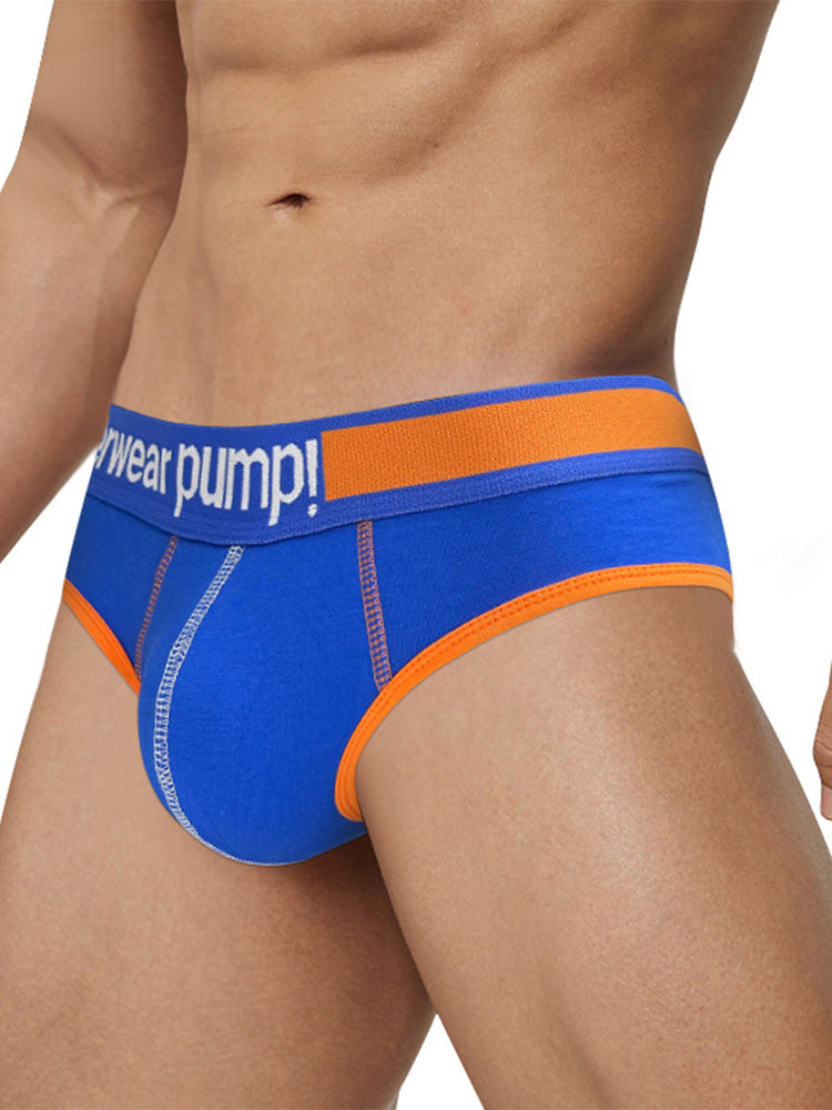 2 Pack Men's Middle-Rise Cotton Sexy Briefs | dmunderwear detail image 15