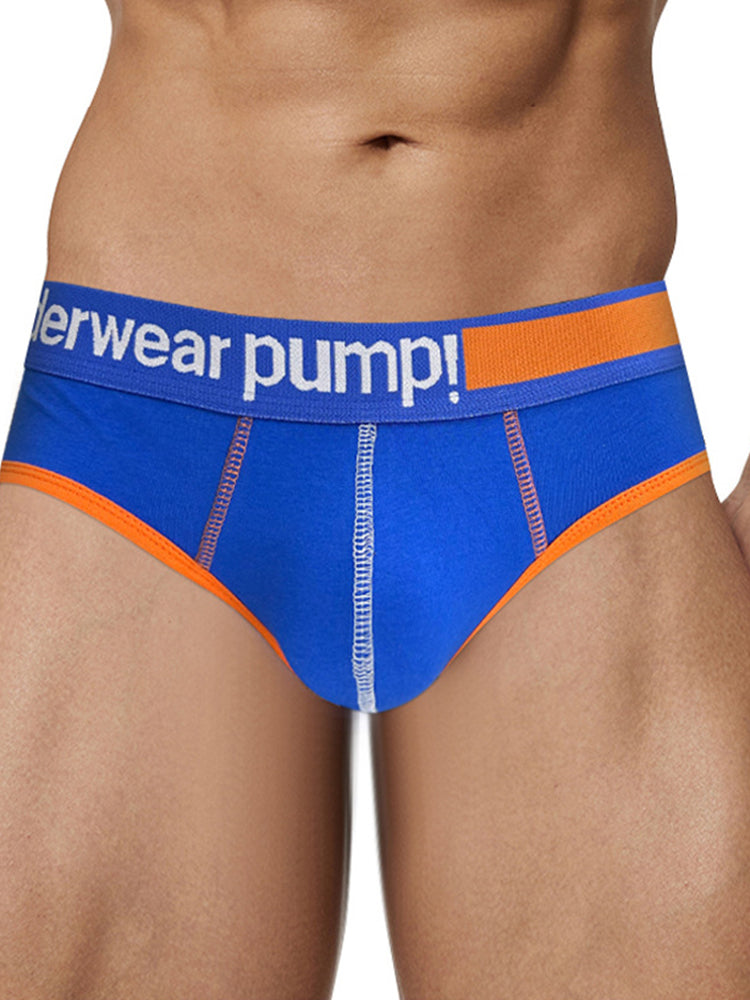 2 Pack Men's Middle-Rise Cotton Sexy Briefs | dmunderwear detail image 16