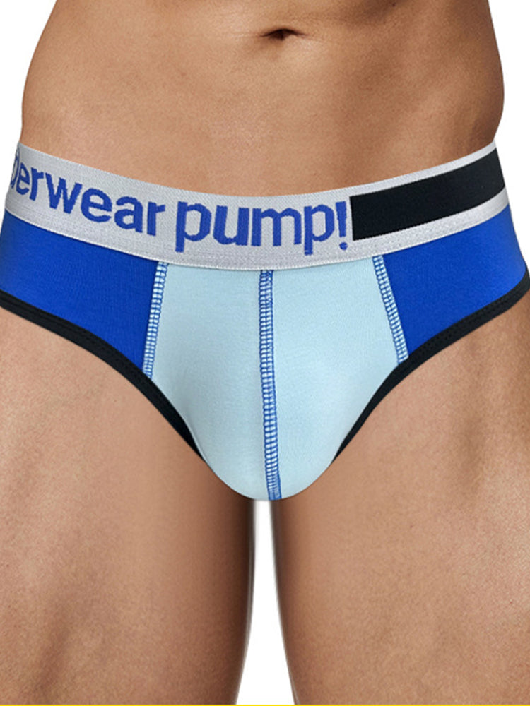 2 Pack Men's Middle-Rise Cotton Sexy Briefs | dmunderwear detail image 19