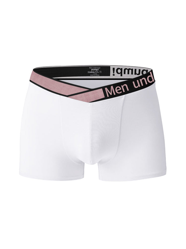 2 Pack Men's Modal Breathable U-Pouch Trunks | dmunderwear detail image 11