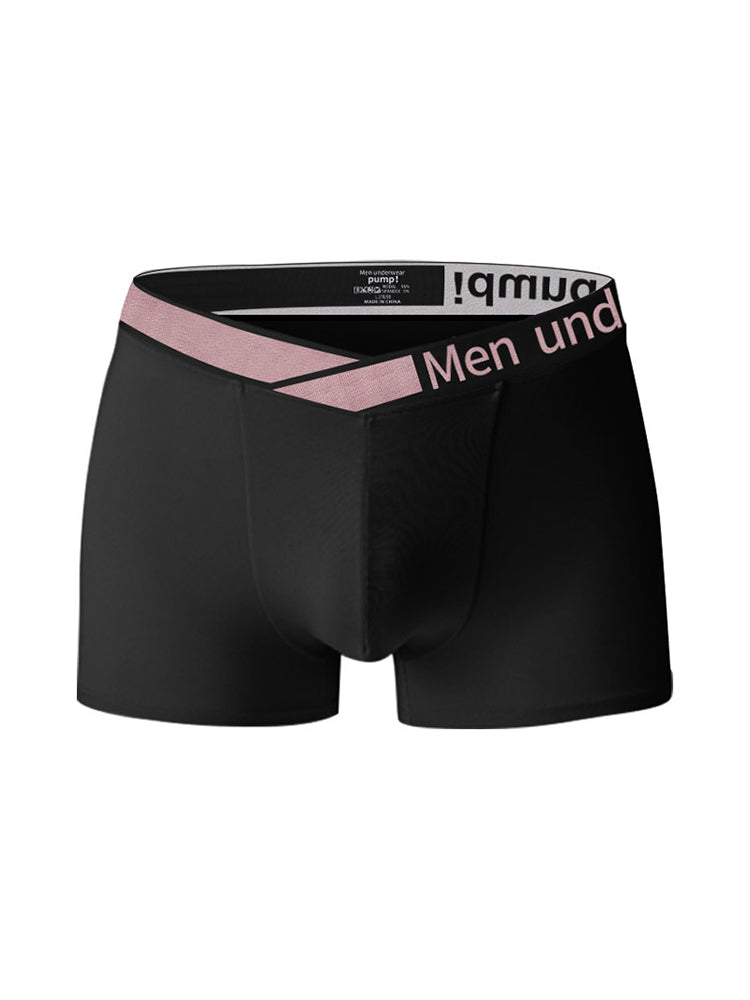 2 Pack Men's Modal Breathable U-Pouch Trunks | dmunderwear detail image 13