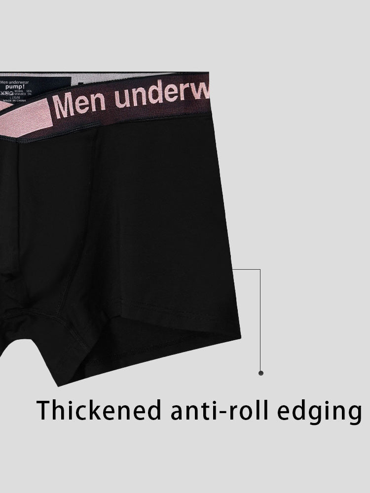 2 Pack Men's Modal Breathable U-Pouch Trunks | dmunderwear detail image 7