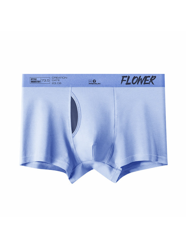 2-pack Men's Viscose Open-top Boxer Briefs | dmunderwear detail image 11