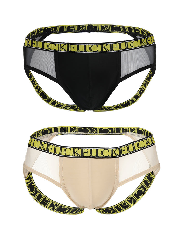 2 Pack Men's Moisture-Wicking Ultra-Soft Zero-Irritation Cooling Airflow Jockstrap | dmunderwear detail image 12