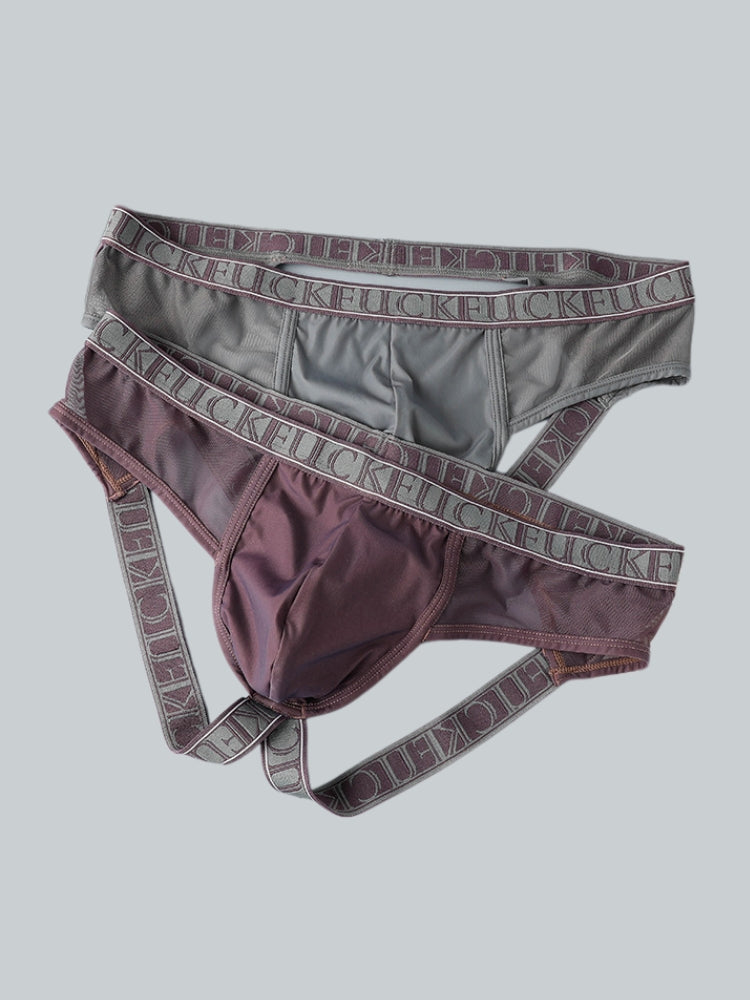2 Pack Men's Moisture-Wicking Ultra-Soft Zero-Irritation Cooling Airflow Jockstrap | dmunderwear detail image 14