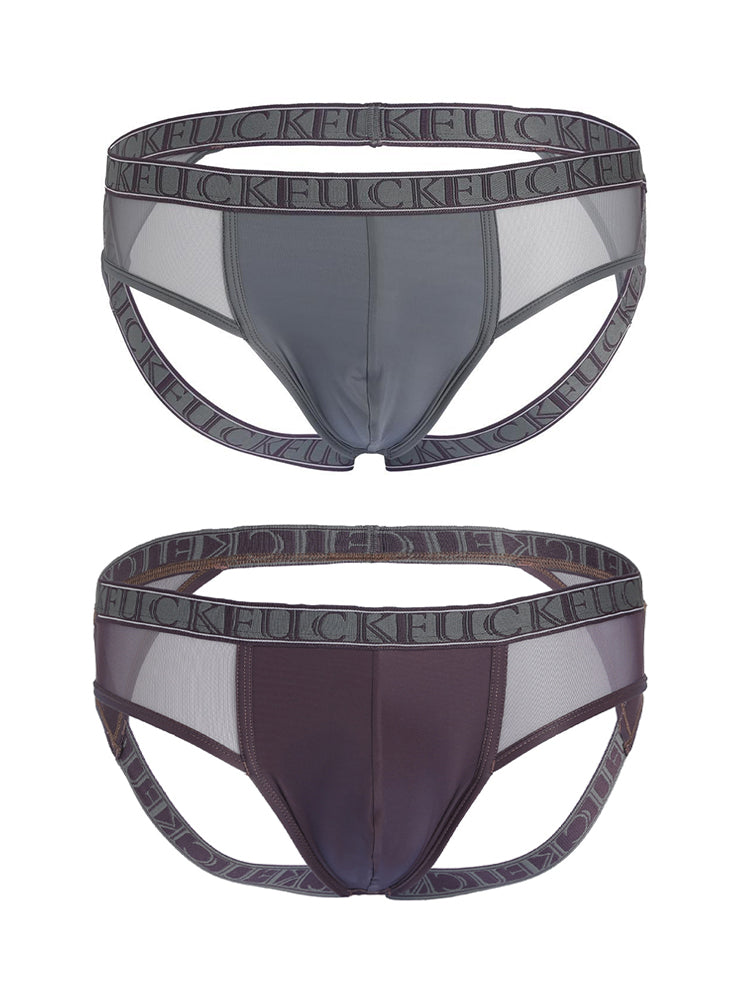2 Pack Men's Moisture-Wicking Ultra-Soft Zero-Irritation Cooling Airflow Jockstrap | dmunderwear detail image 16