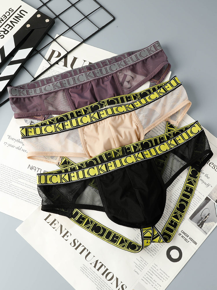 2 Pack Men's Moisture-Wicking Ultra-Soft Zero-Irritation Cooling Airflow Jockstrap | dmunderwear detail image 6