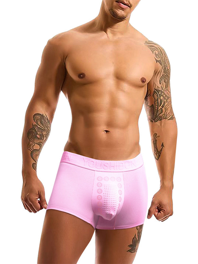 2-pack Men's Negative Ion Massage Boxer Briefs | dmunderwear detail image 4