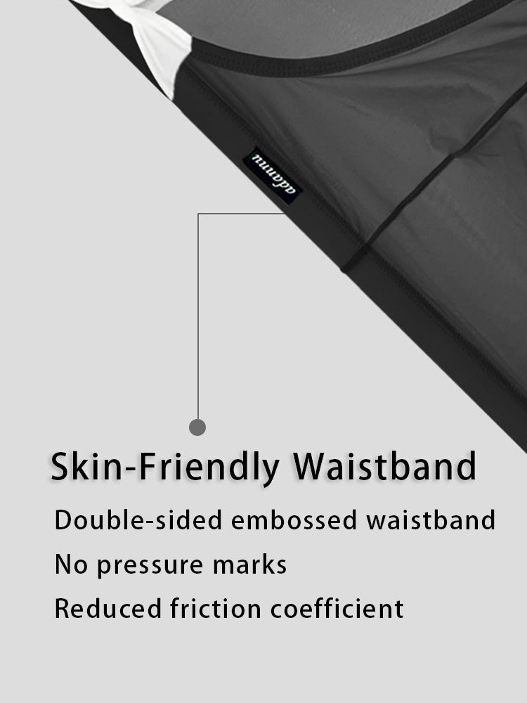 2 Pack Men's Nylon Ultra-Thin Breathable Semi-Transparent Sexy Briefs | dmunderwear detail image 7