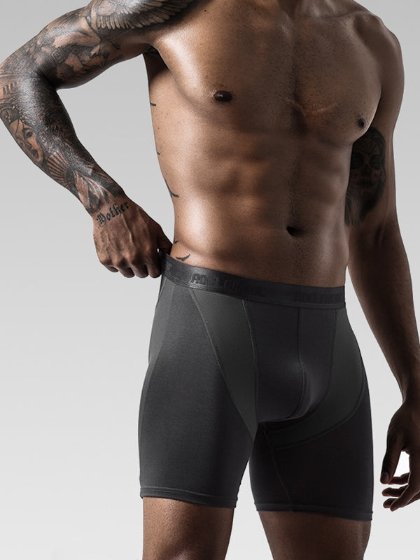 2-Pack Men's Performance Boxer Brief Athletic Underwear | dmunderwear