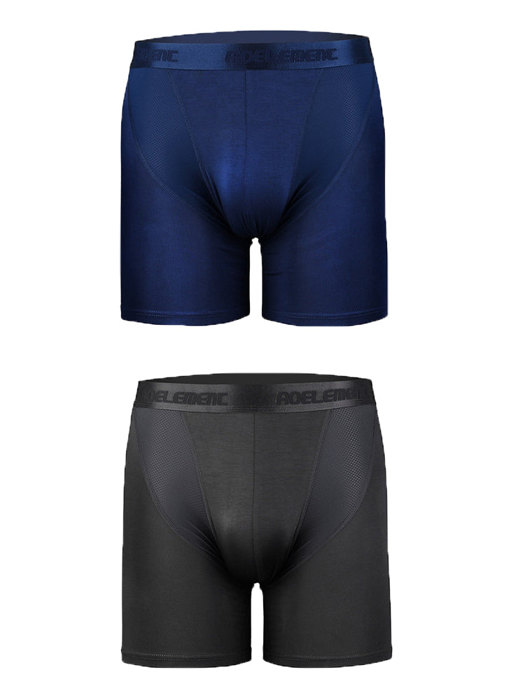 2-Pack Men's Performance Boxer Brief Athletic Underwear | dmunderwear detail image 10