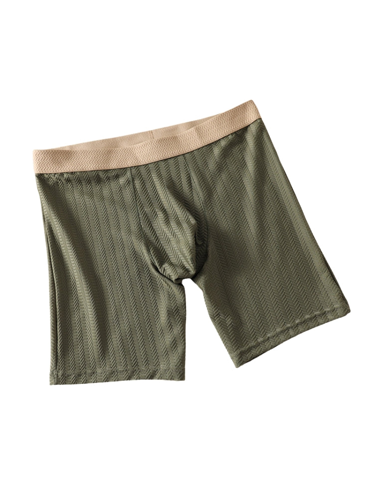 2 Pack Men's Premium Anti-Chafing U-Pouch Mid-Rise Seamless Midway Briefs | dmunderwear detail image 10