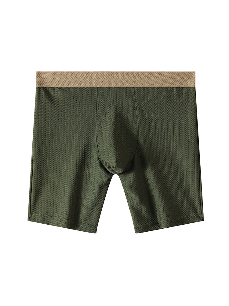 2 Pack Men's Premium Anti-Chafing U-Pouch Mid-Rise Seamless Midway Briefs | dmunderwear detail image 14