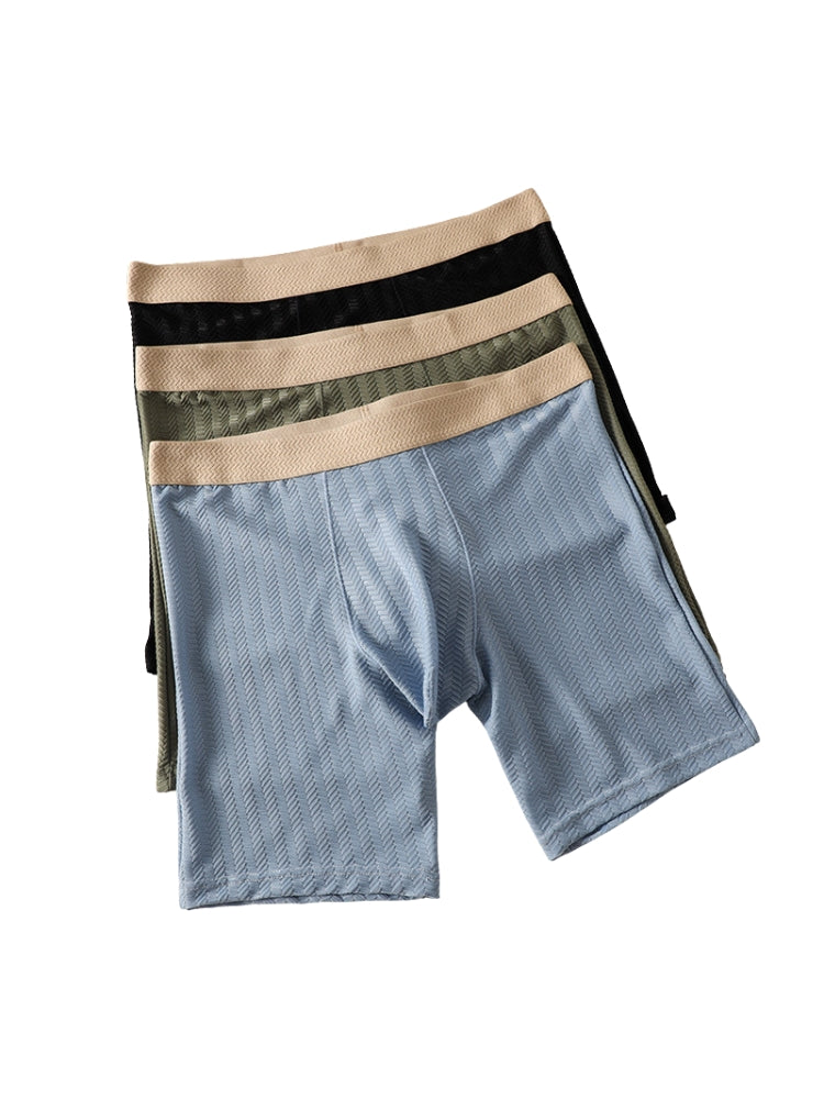 2 Pack Men's Premium Anti-Chafing U-Pouch Mid-Rise Seamless Midway Briefs | dmunderwear detail image 9