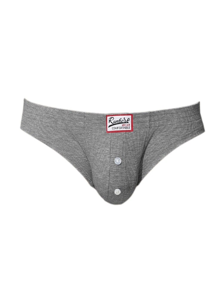 2 Pack Men's Premium Comfortable Fabric Low-Rise U-Shaped Briefs | dmunderwear