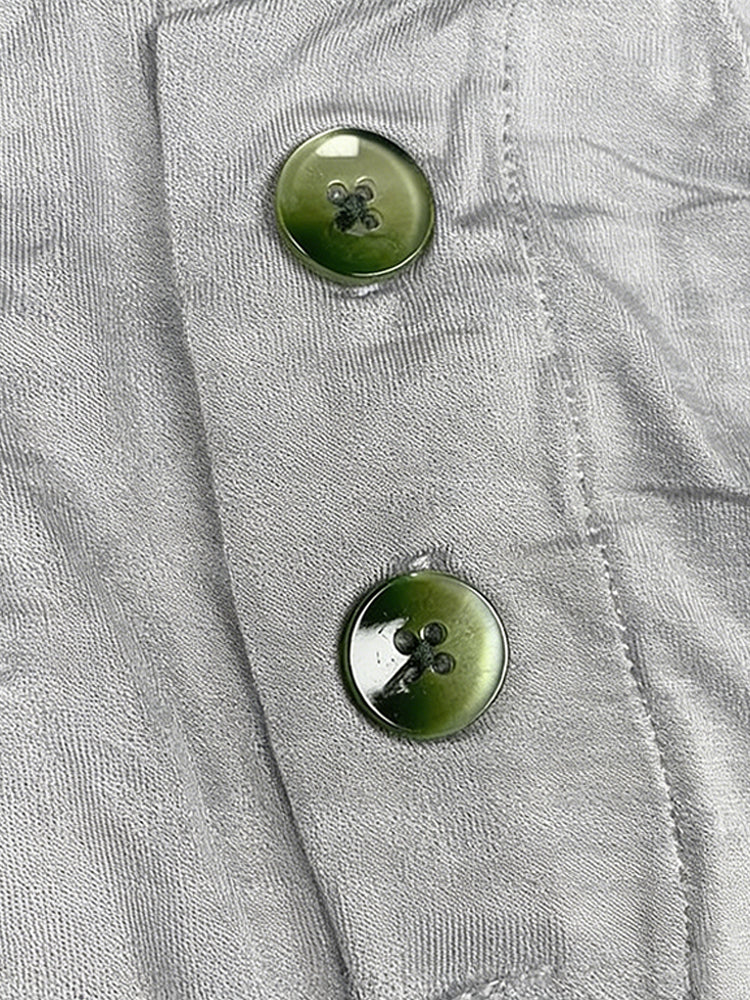2 Pack Men's Premium Cotton Lightweight & Airy Button Fly Comfy Waistband Trunks | dmunderwear detail image 16