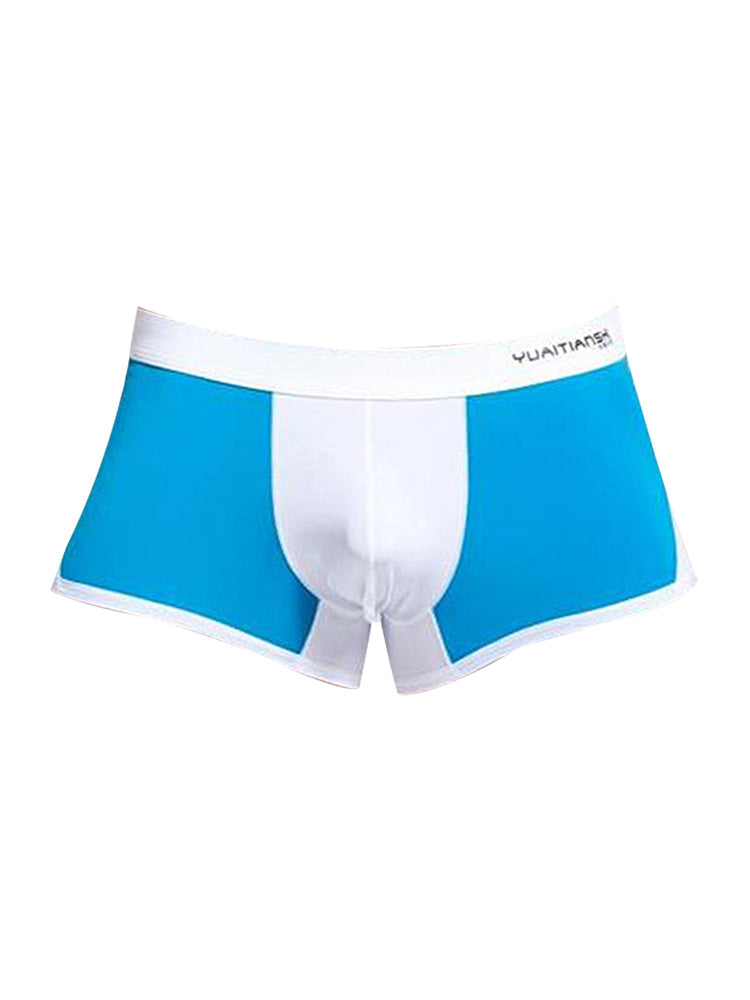 2 Pack Men's Premium Ice Silk U-Pouch Design Soft & Smooth Trunks | dmunderwear detail image 19