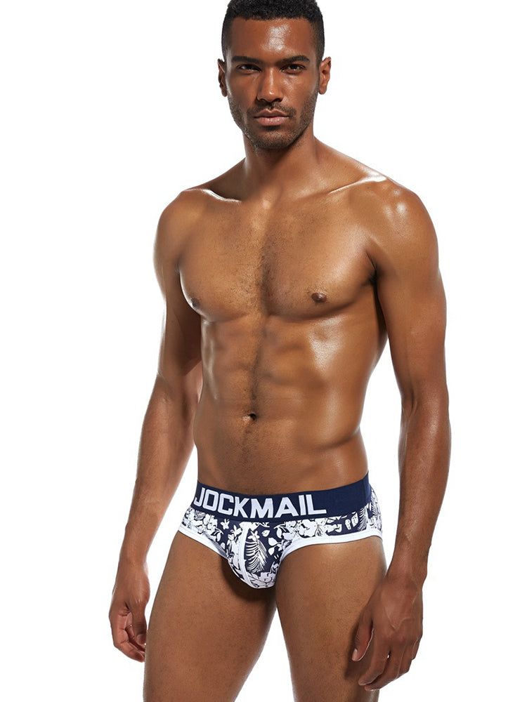 2 Pack Men's Premium Soft Cotton Sporty Cut Daily Stretch Firm Support Briefs & Jockstrap | dmunderwear detail image 11
