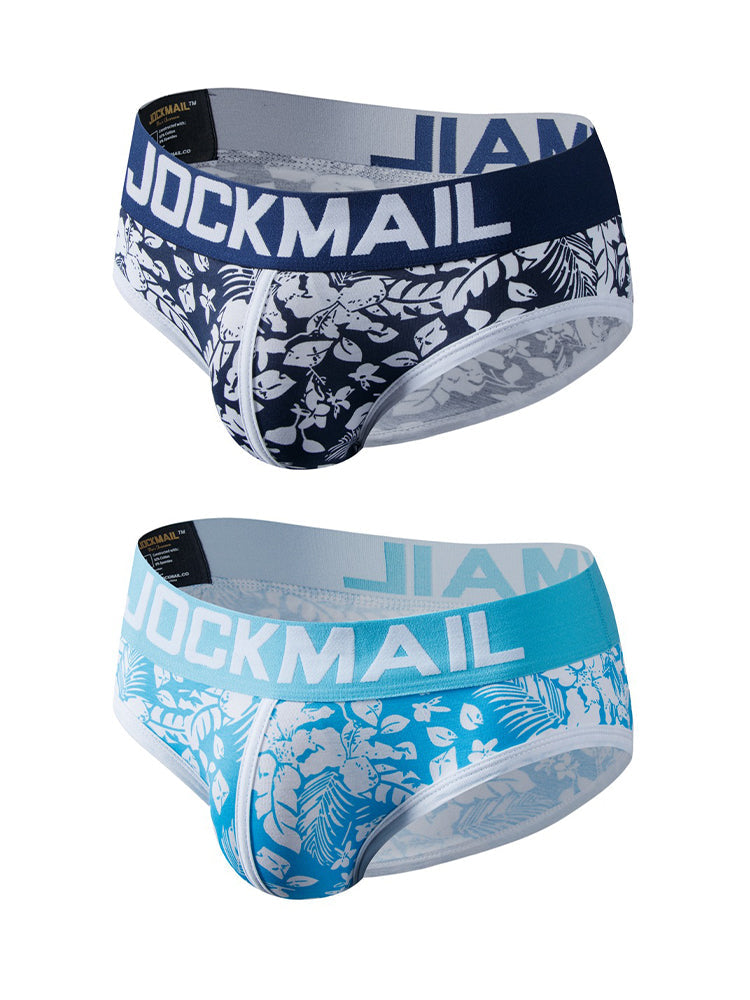 2 Pack Men's Premium Soft Cotton Sporty Cut Daily Stretch Firm Support Briefs & Jockstrap | dmunderwear detail image 2