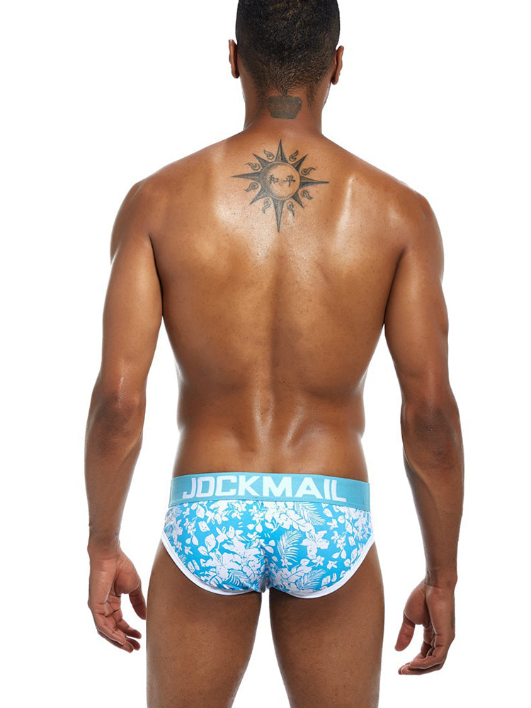 2 Pack Men's Premium Soft Cotton Sporty Cut Daily Stretch Firm Support Briefs & Jockstrap | dmunderwear detail image 8