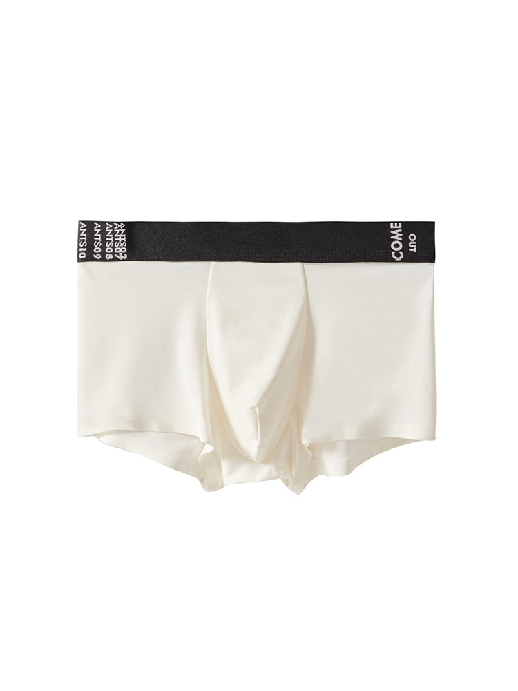 2 Pack Men's Premium Ultra-Thin Seamless Ice Silk Stretch Fit Trunks | dmunderwear detail image 9