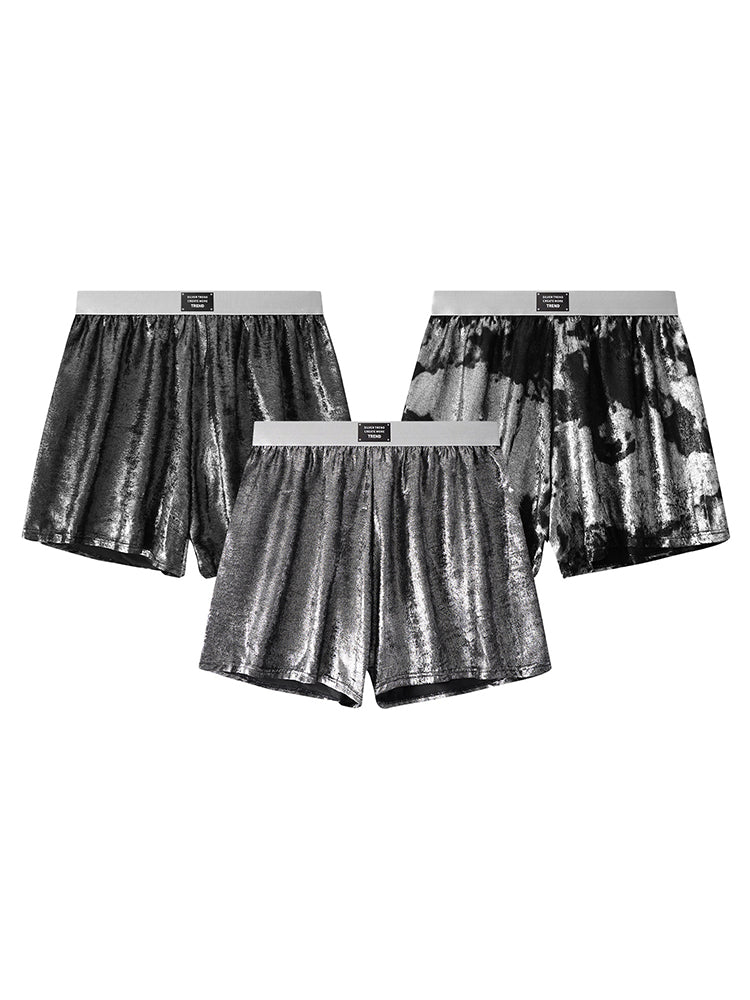 3 Pack Men's Seamless Comfort Anti-Chafing Smooth Luxury Boxer Briefs | dmunderwear detail image 12