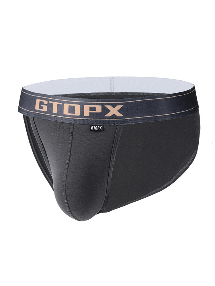 2 Pack Men's Seamless Comfort Skin-Friendly Firm Support Sporty Cut Bikini | dmunderwear detail image 15